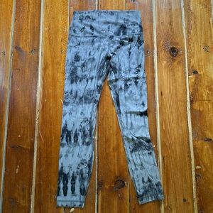Lululemon align leggings gray tie dye